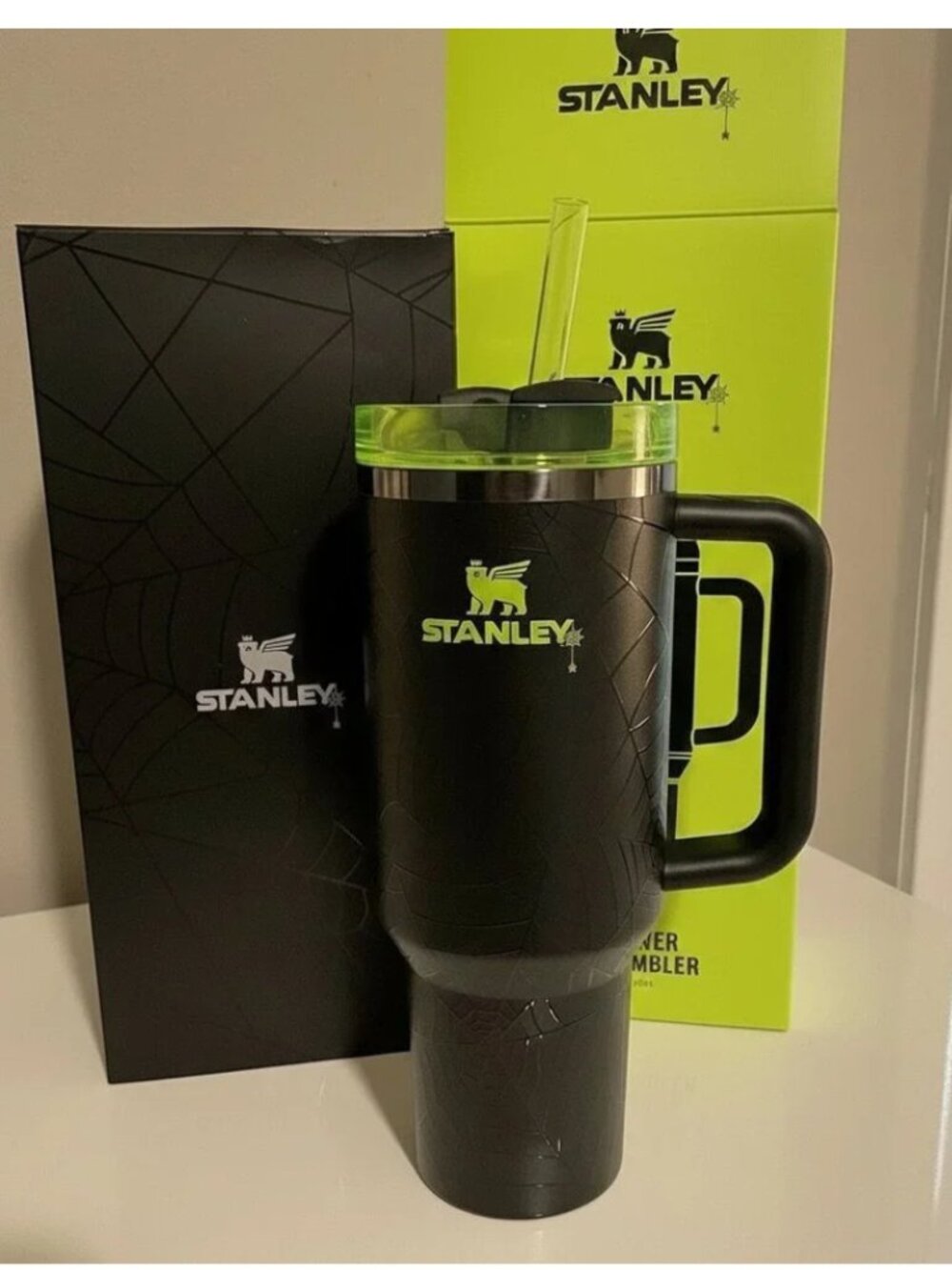 Stanley 40oz Tumbler - Halloween Web Glow - LIMITED EDITION